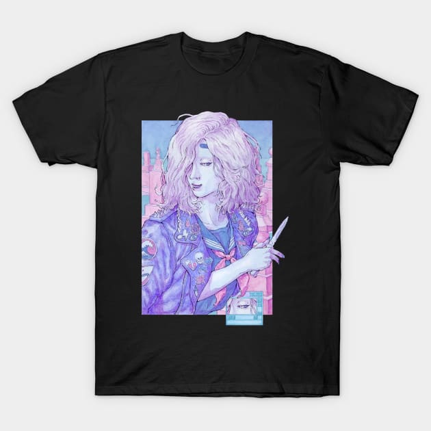 noh face T-Shirt by beachghost